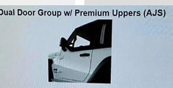 Jeep Gladiator JL New Option -- Dual Doors Option = Full Doors + Half Doors (w/ standard or premium uppers) 8095F44B-44F7-4A4F-91AD-91EACEDFE038