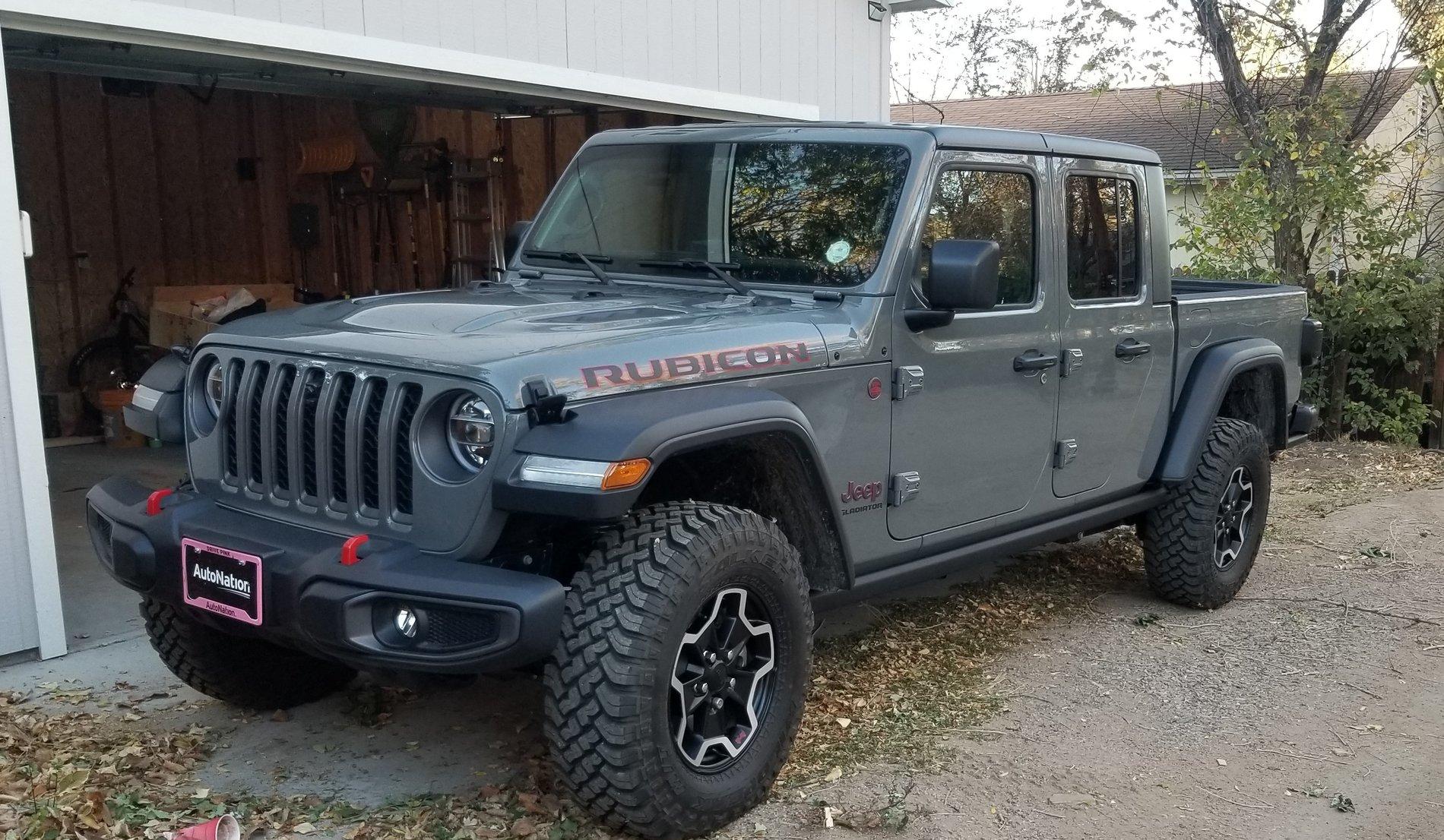 Jeep Gladiator Protecting the paint 20201013_175150_1
