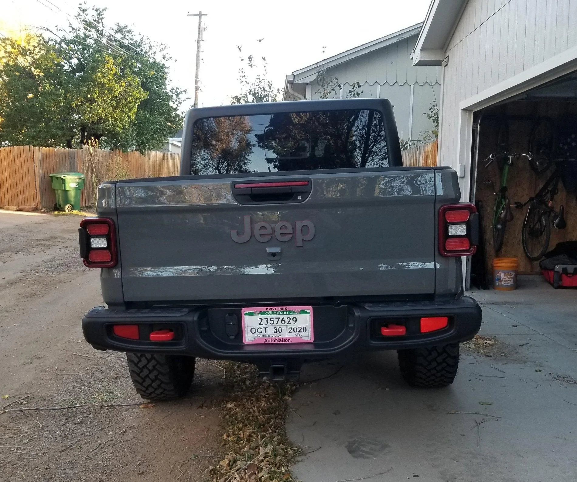 Jeep Gladiator Protecting the paint 20201013_175132_1