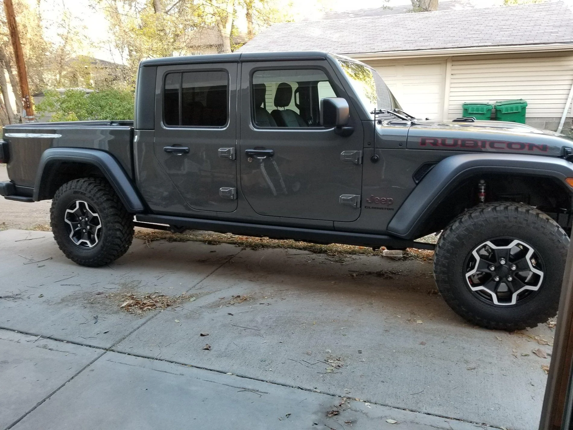 Jeep Gladiator Protecting the paint 20201013_175118