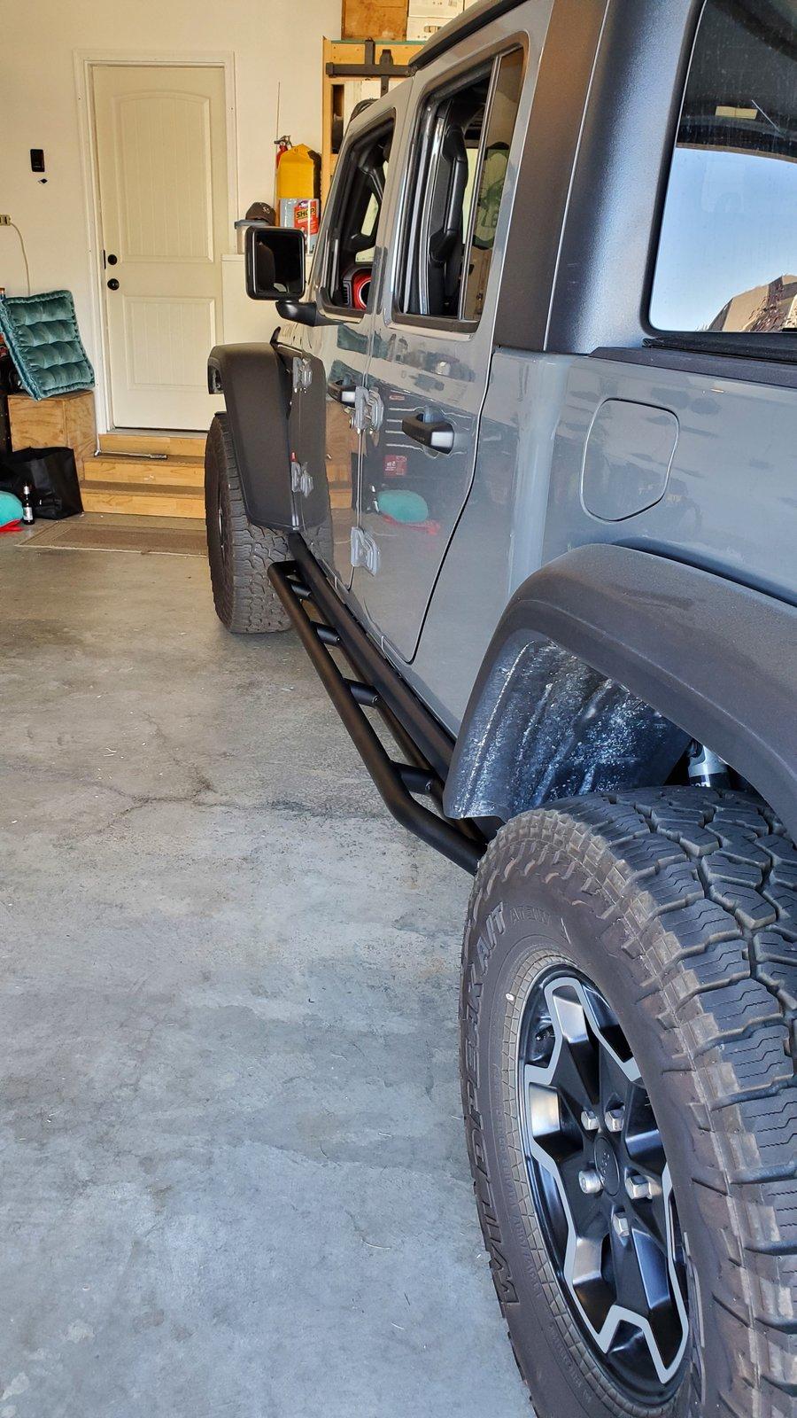 Jeep Gladiator ACE Sliders or Performance Rock Rails 20201013_155105