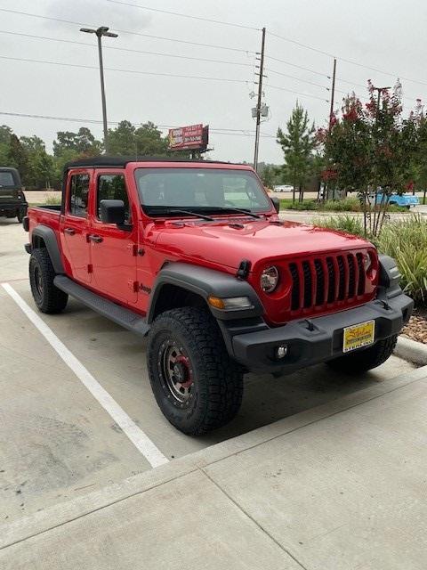 Jeep Gladiator Looking for input of 2020 Sport 2.5 inch lift w/ 35 inch tires truck 1