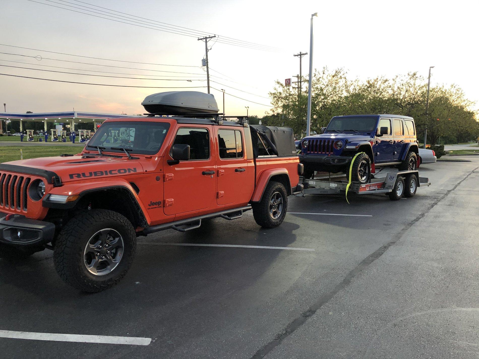 Jeep Gladiator Real world towing CE0D6292-4524-4588-B8BC-05D4FA6556C0
