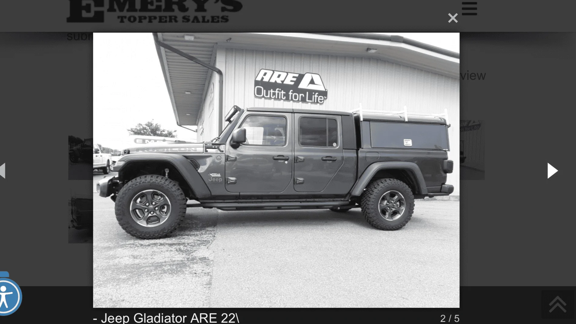 Jeep Gladiator Smittybilt contractors rack BDEA0001-EA0C-48AE-B61A-99C1A2D819B8