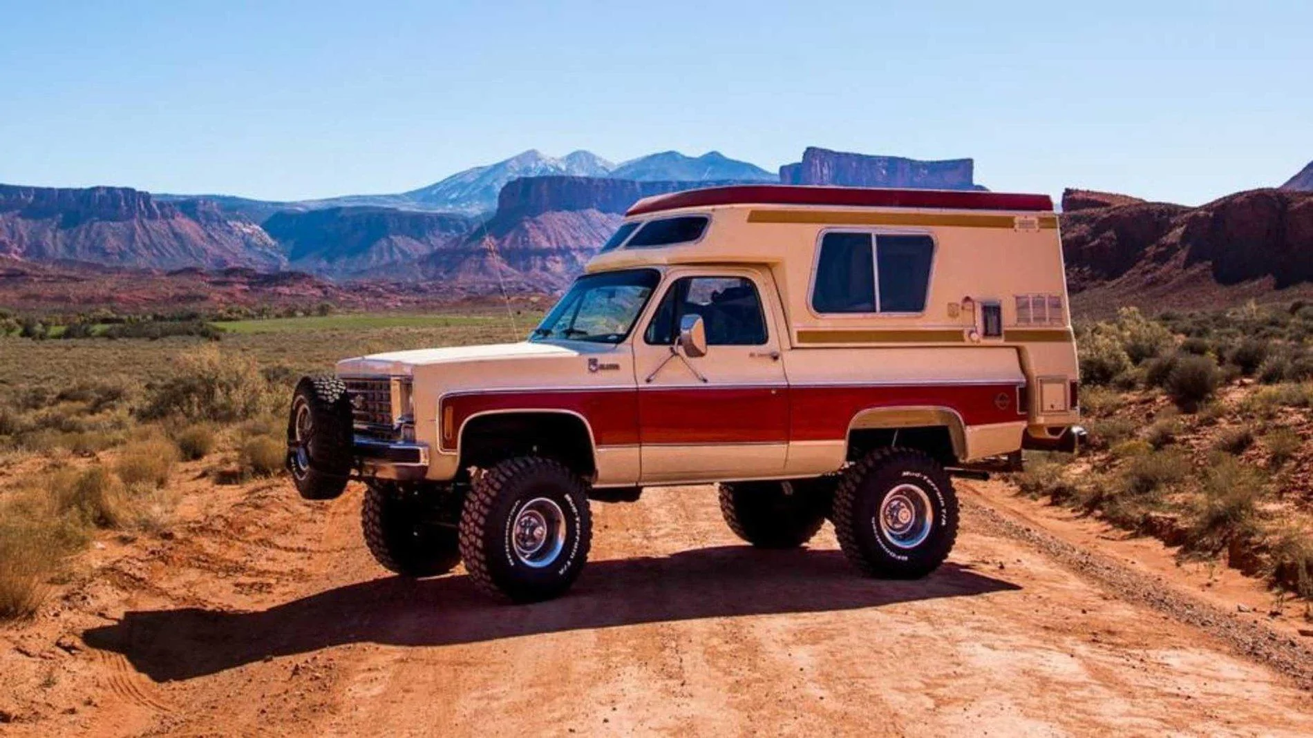 Jeep Gladiator Tops! Canopy / covers / toppers / racks possibilities for Gladiator - Show me! 1976-chevy-blazer-chalet-bed-camper