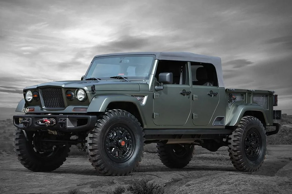 Jeep Gladiator Jeep Five-Quarter Concept jeep-crew-chief-concept-1