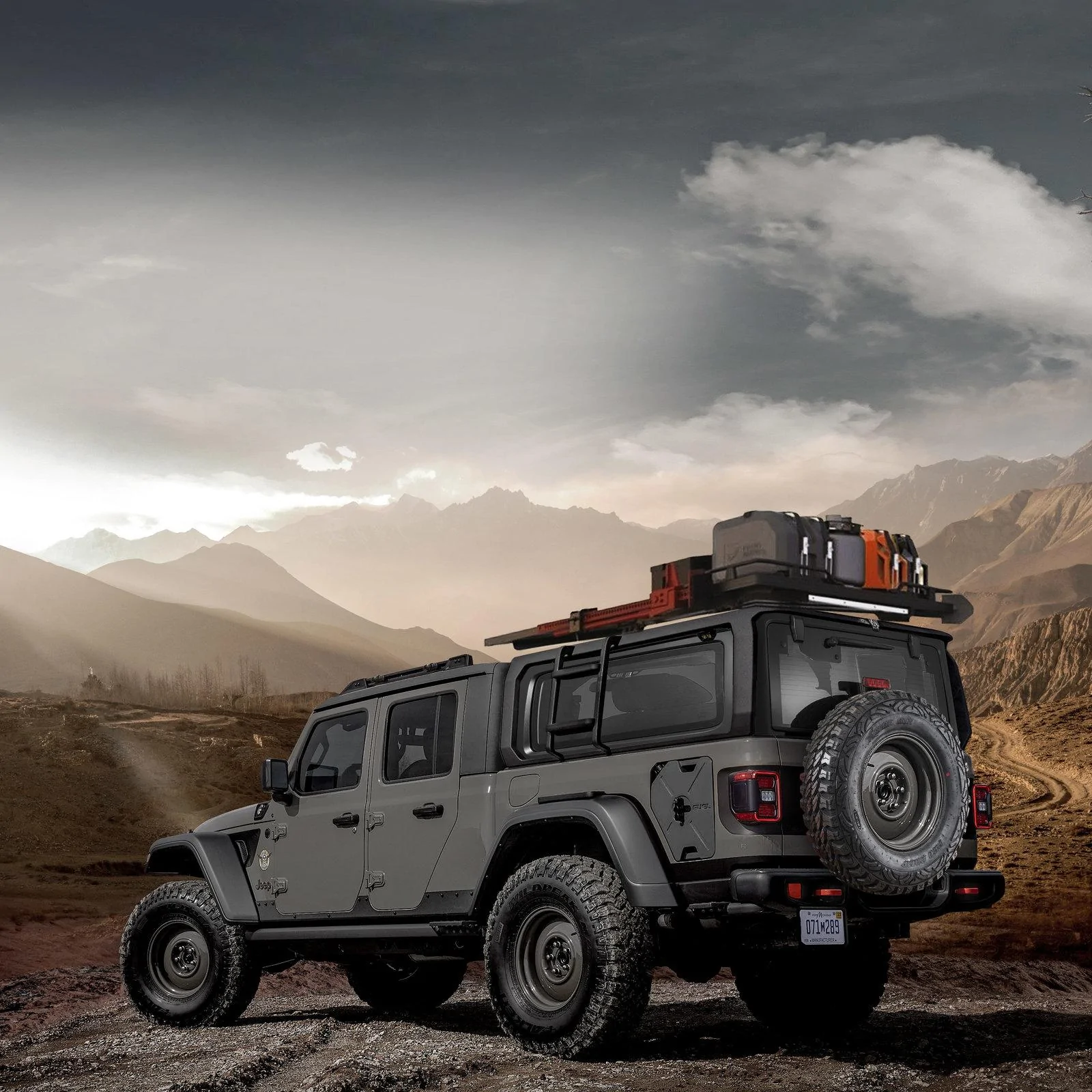 Jeep Gladiator Tops! Canopy / covers / toppers / racks possibilities for Gladiator - Show me! wayout-concept2
