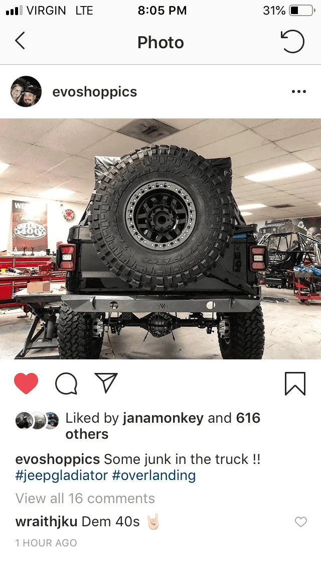 Jeep Gladiator EVO Manufacturing Gladiator Build for MOAB and BAJA 1000 E190C9C6-4A68-4E91-B6E4-BB3F44C49B65