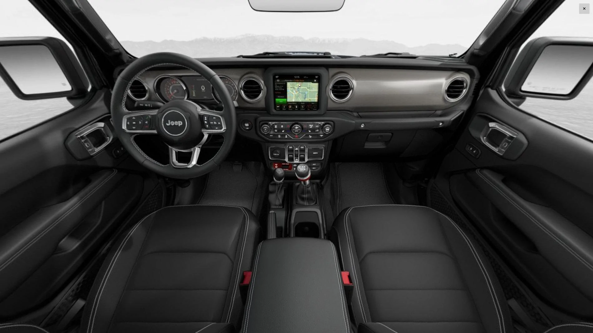 Jeep Gladiator How can I get Overland Black Leather Interior in a Rubicon? Rubicon with Black Interior