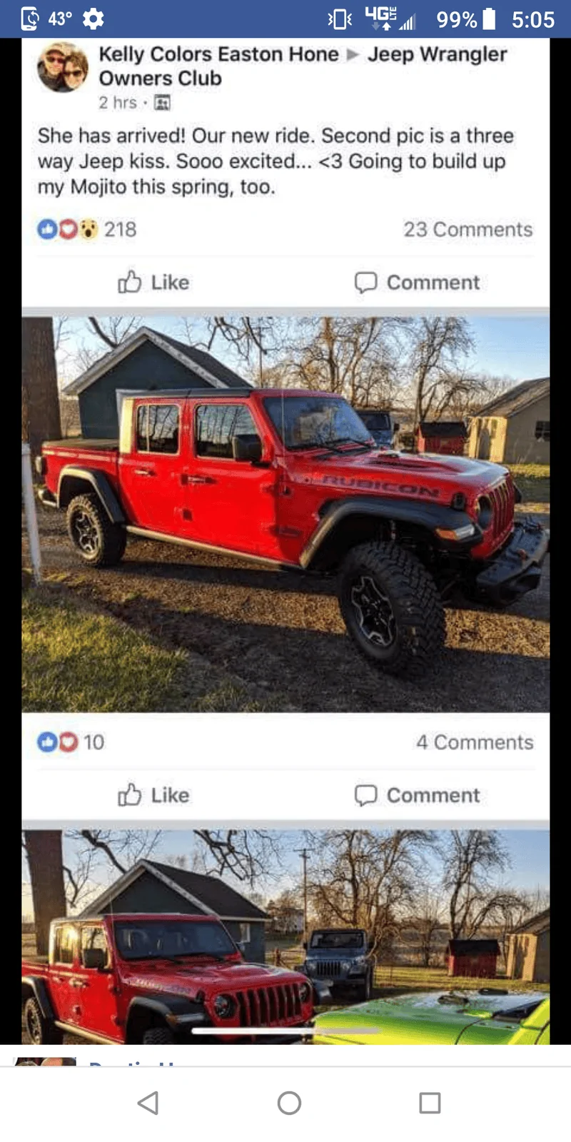 Jeep Gladiator Releasing the yard next week. Screenshot_20190416-050548