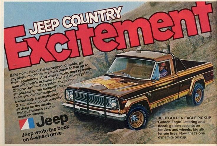 Jeep Gladiator So at the end of the day why the Gladiator? Pickup is better 976d0f04a93513ecd8c455b351d81809--classic-trucks-golden-eagle