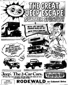 Jeep Gladiator Tops! Canopy / covers / toppers / racks possibilities for Gladiator - Show me! advertising_cj5_camper_7