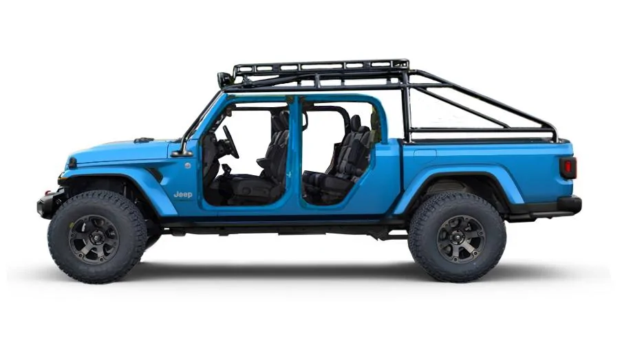 Jeep Gladiator Tops! Canopy / covers / toppers / racks possibilities for Gladiator - Show me! GladiatorRackRoll2