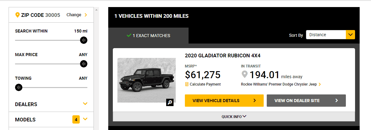 Jeep Gladiator Inventory search tool includes Gladiators in transit to local dealerships upload_2019-4-18_16-49-41