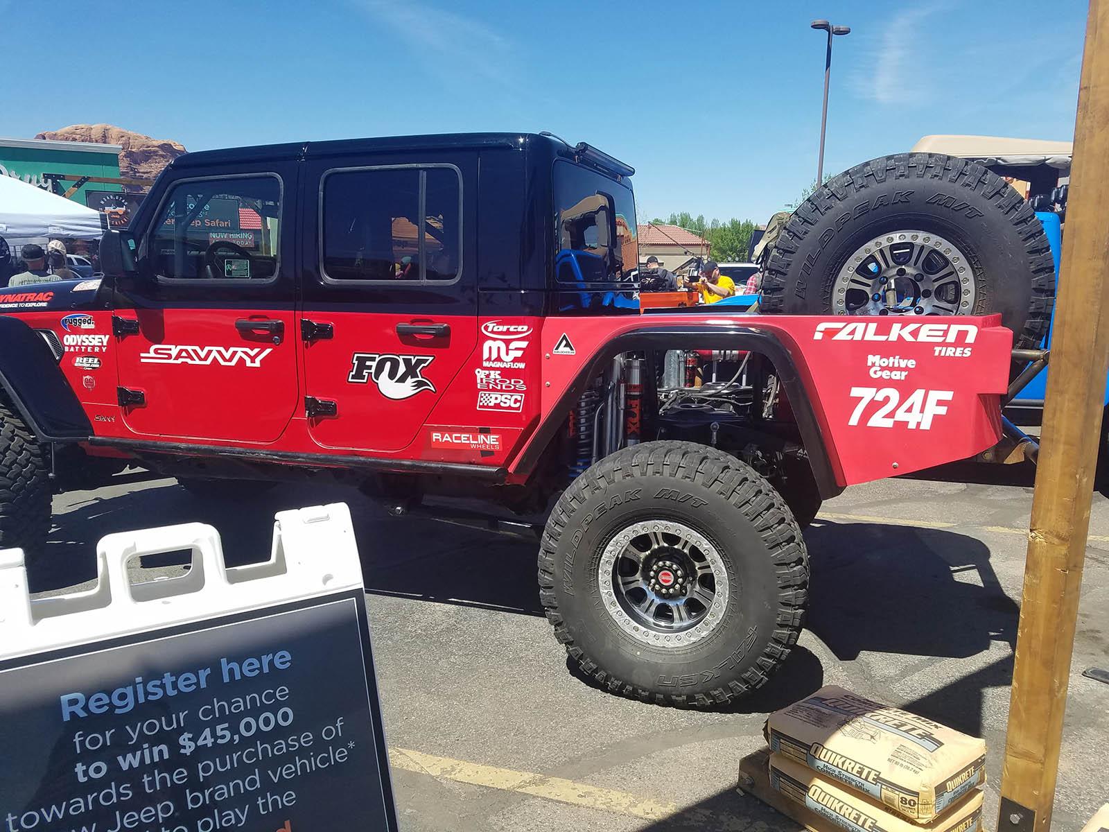 Jeep Gladiator Easter Jeep Safari 2019 departure