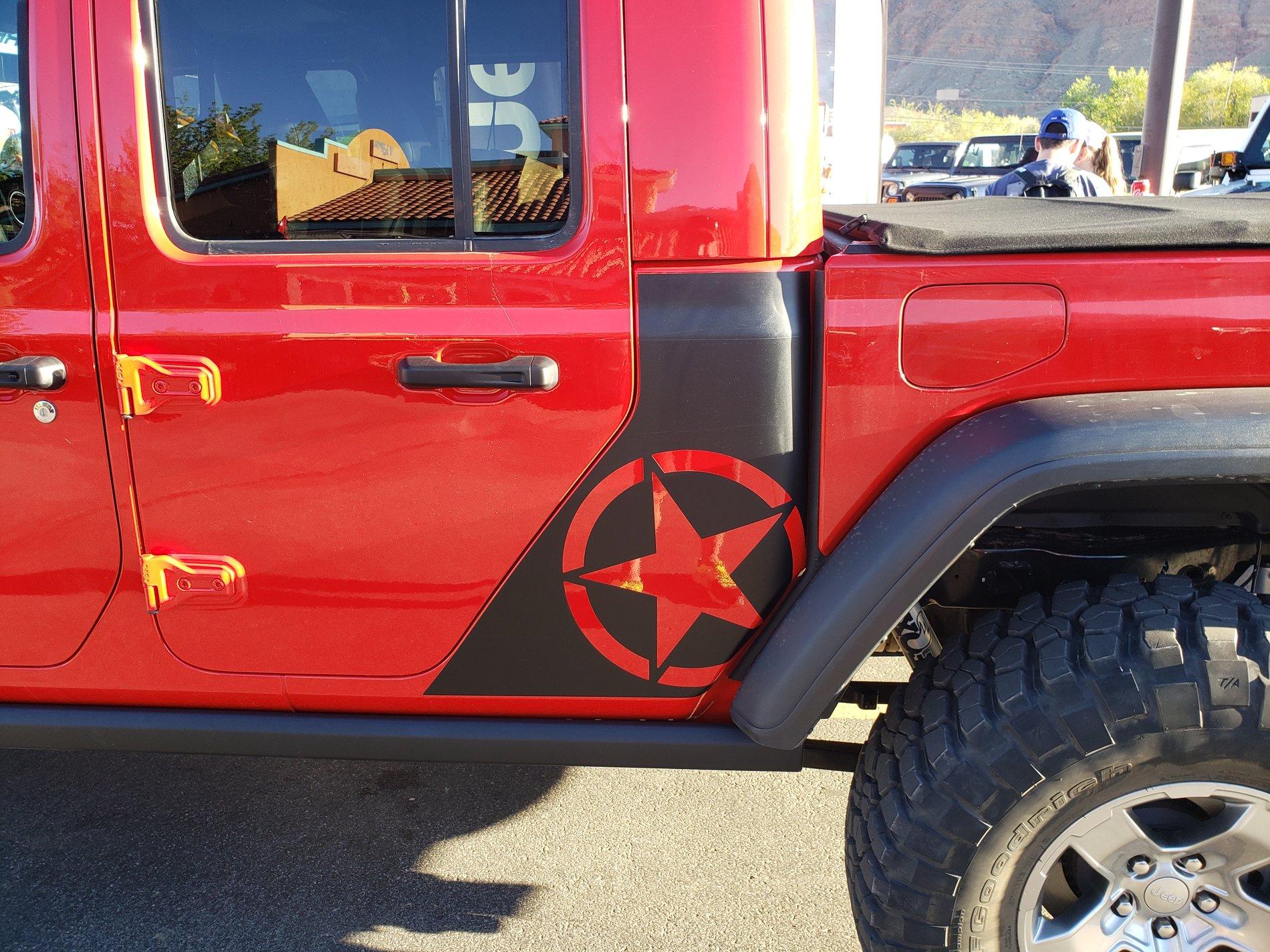 Jeep Gladiator Drove Gladiator at EJS today! 20190418_184447
