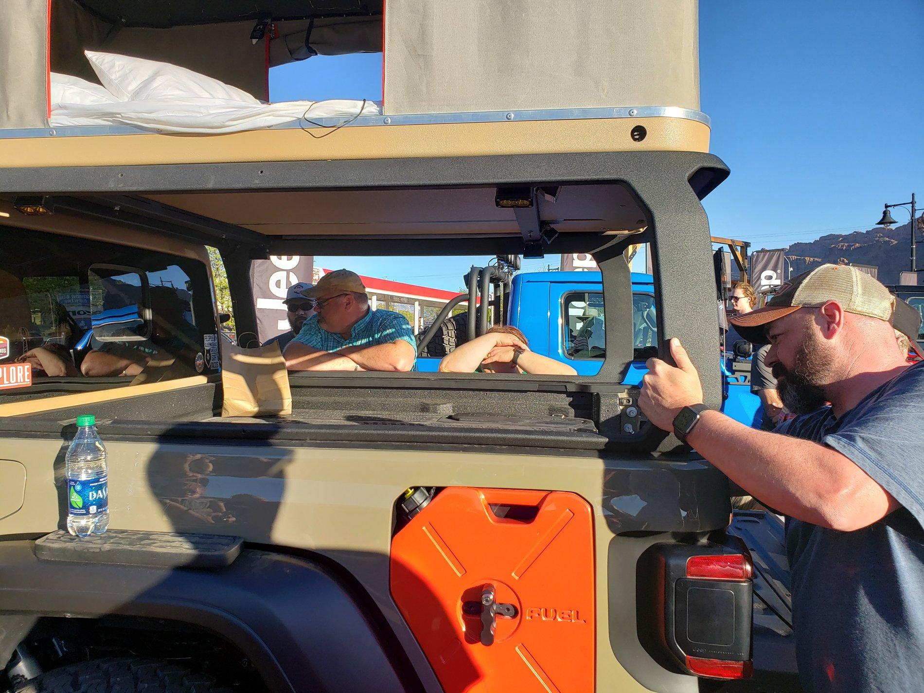 Jeep Gladiator Drove Gladiator at EJS today! 20190418_184220