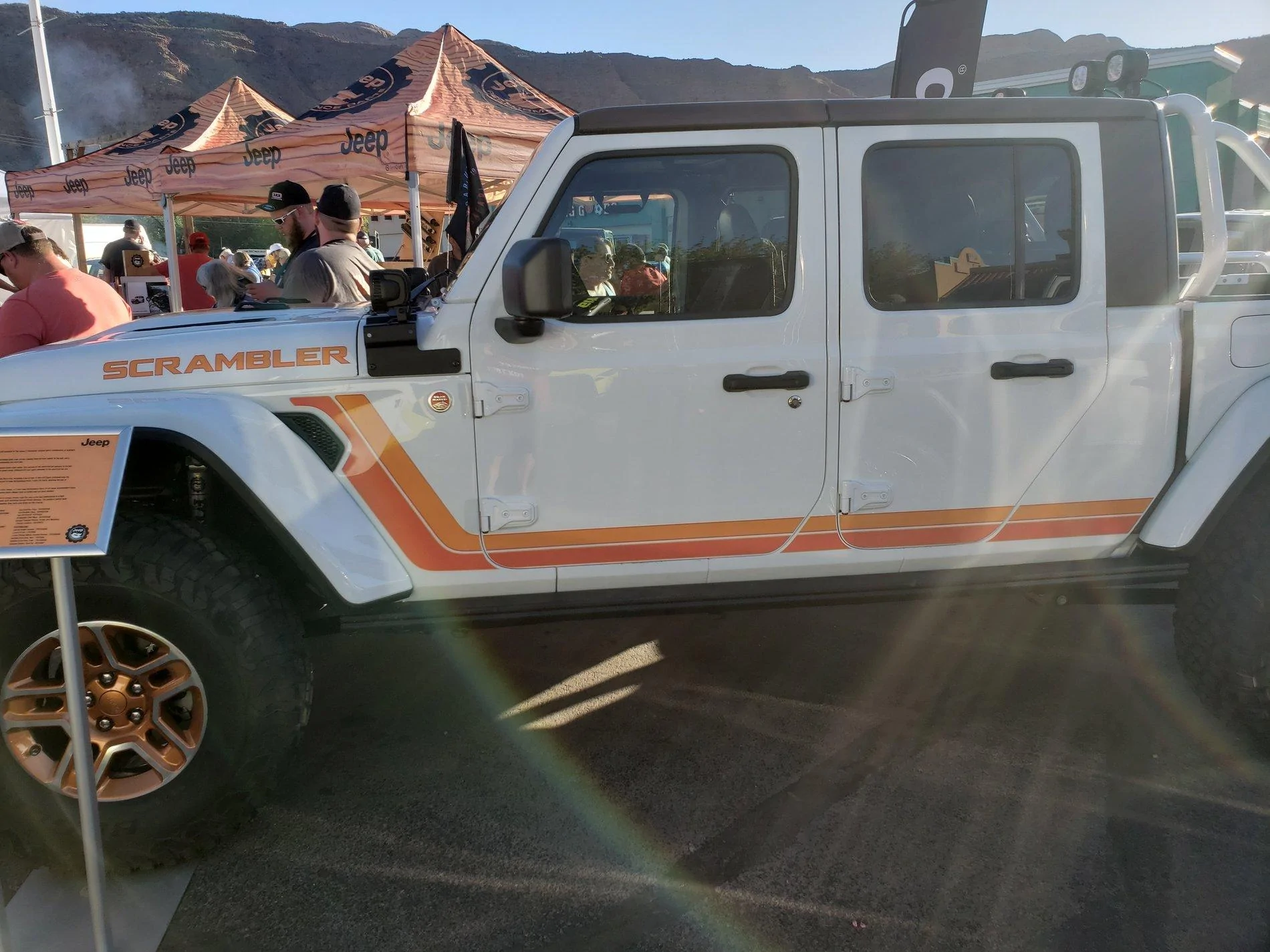 Jeep Gladiator Drove Gladiator at EJS today! 20190418_183831