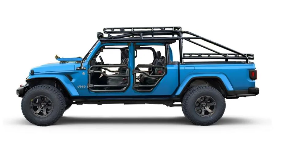 Jeep Gladiator Tops! Canopy / covers / toppers / racks possibilities for Gladiator - Show me! GladiatorRackRoll5