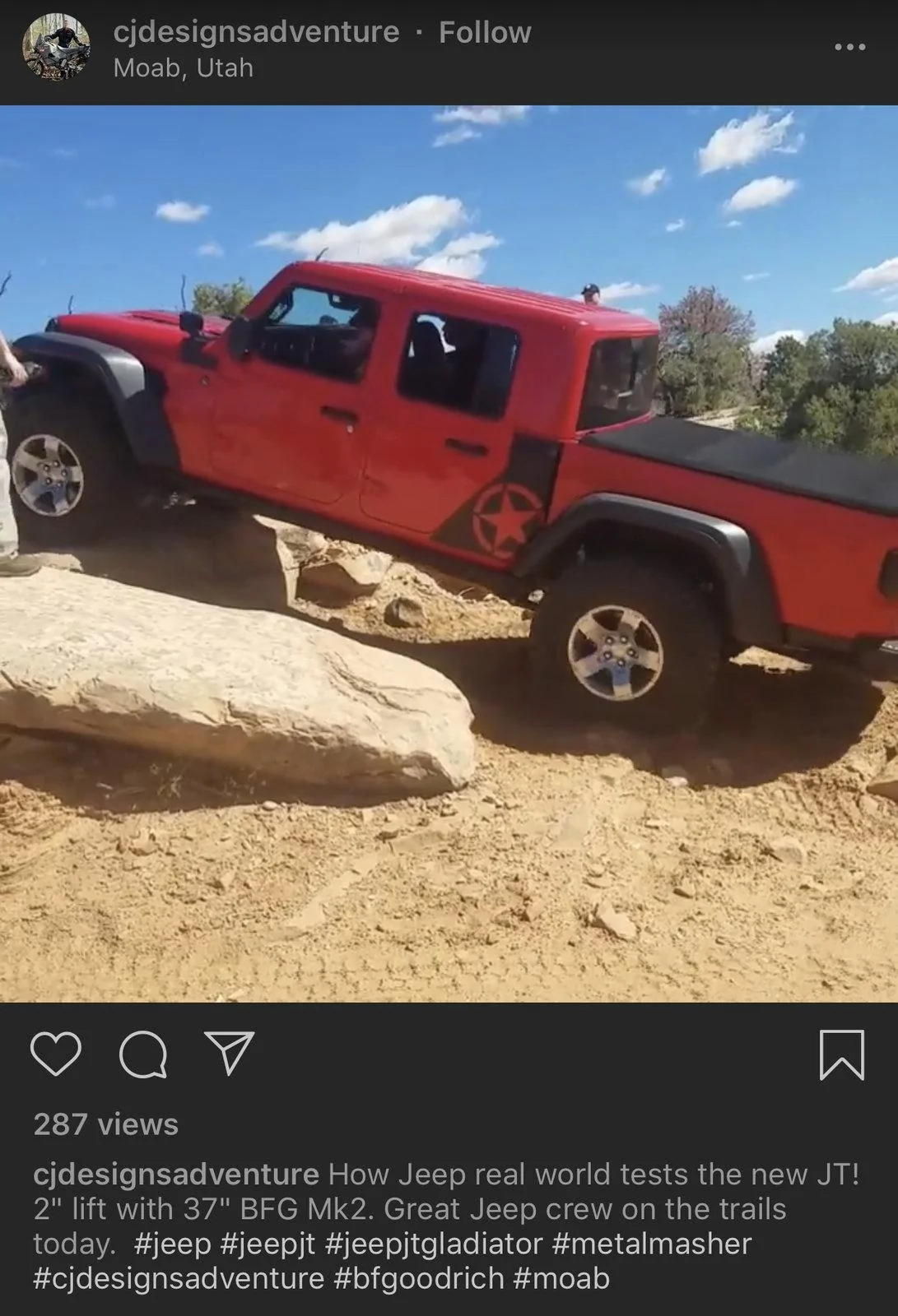 Jeep Gladiator Drove Gladiator at EJS today! 200D02A8-F4B4-429D-9B30-7BEF2216BB20