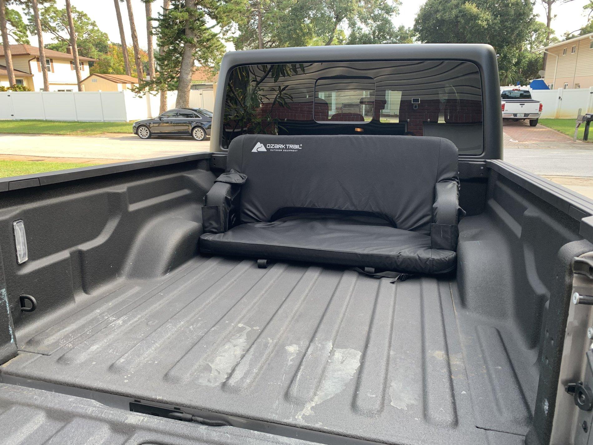 Jeep Gladiator The must have JT tailgate accessory! Padded truck tailgating couch (Ozark Trail) F38C103B-209D-420A-9CC5-C5028478C6C8