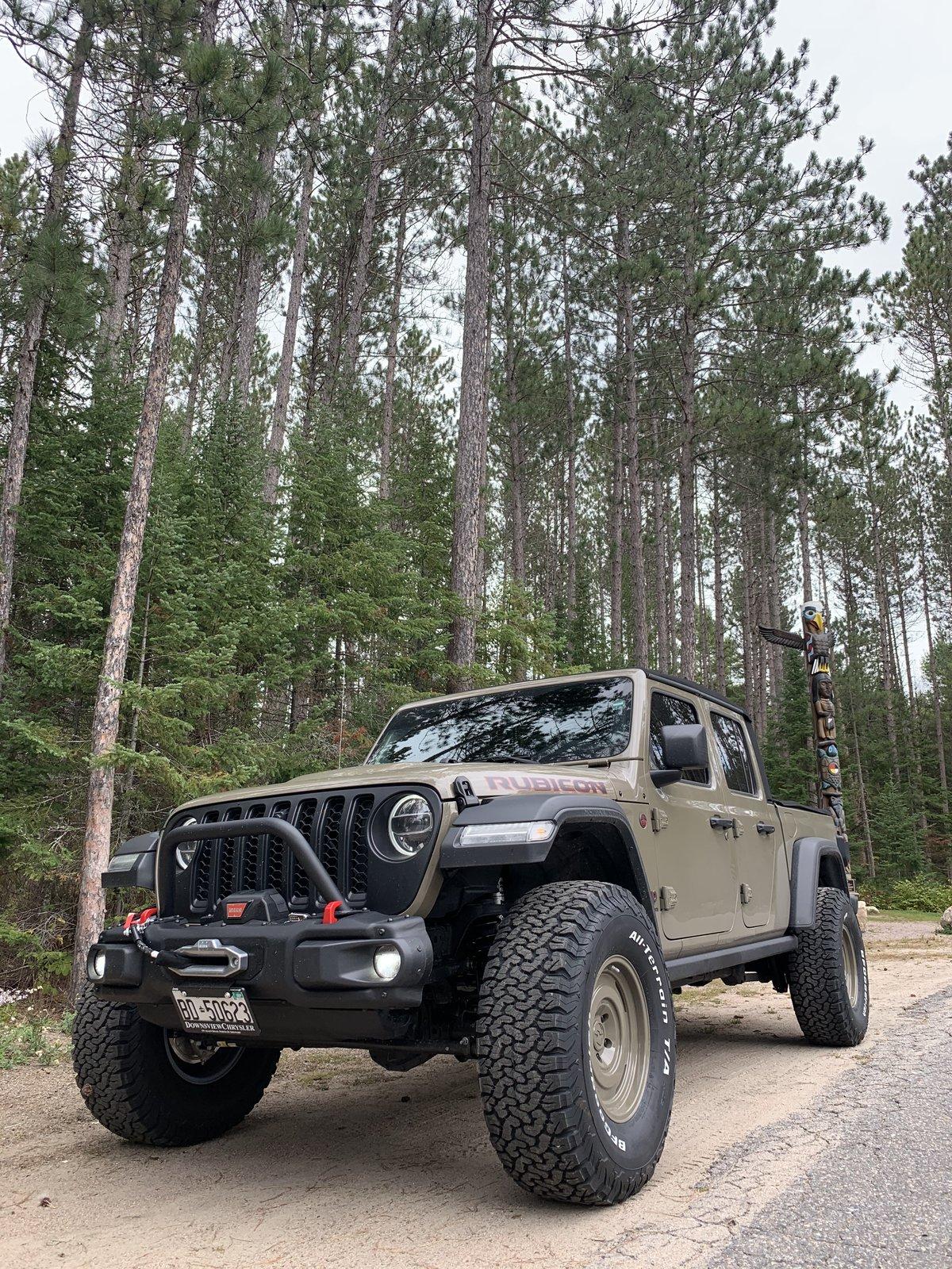 Jeep Gladiator My Gator Retro/Export style/Overlander  Gladiator Rubicon build. 42B85351-D720-4106-850B-254876683B27