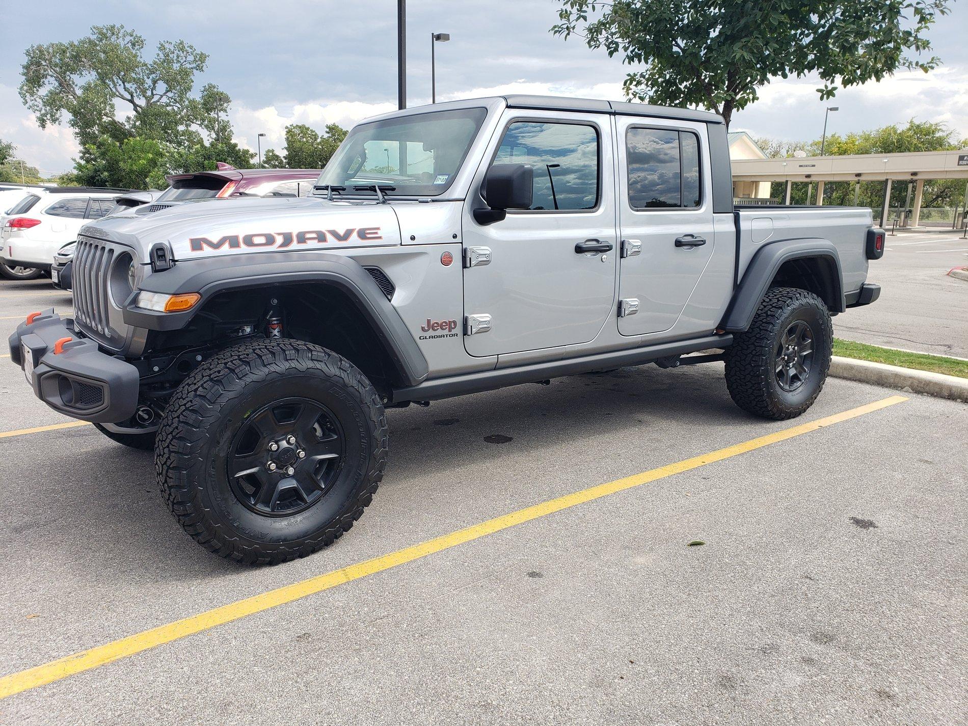 Jeep Gladiator Lets see the spacer lifts 20200916_152241