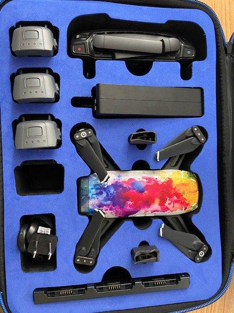 Jeep Gladiator DJI Spark Fly More Combo 1080p Camera Drone With Carry Case IMG_3217