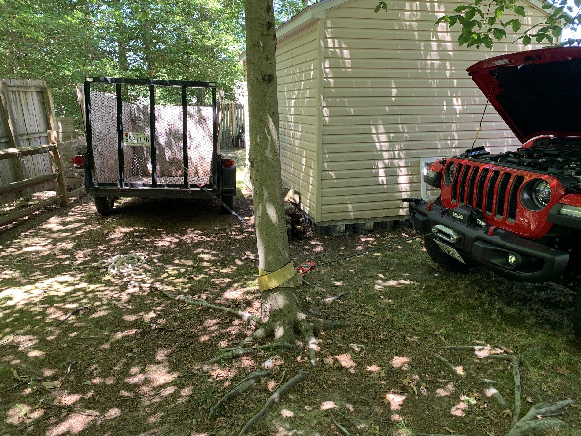Jeep Gladiator How else do you use your winch? IMG_0777