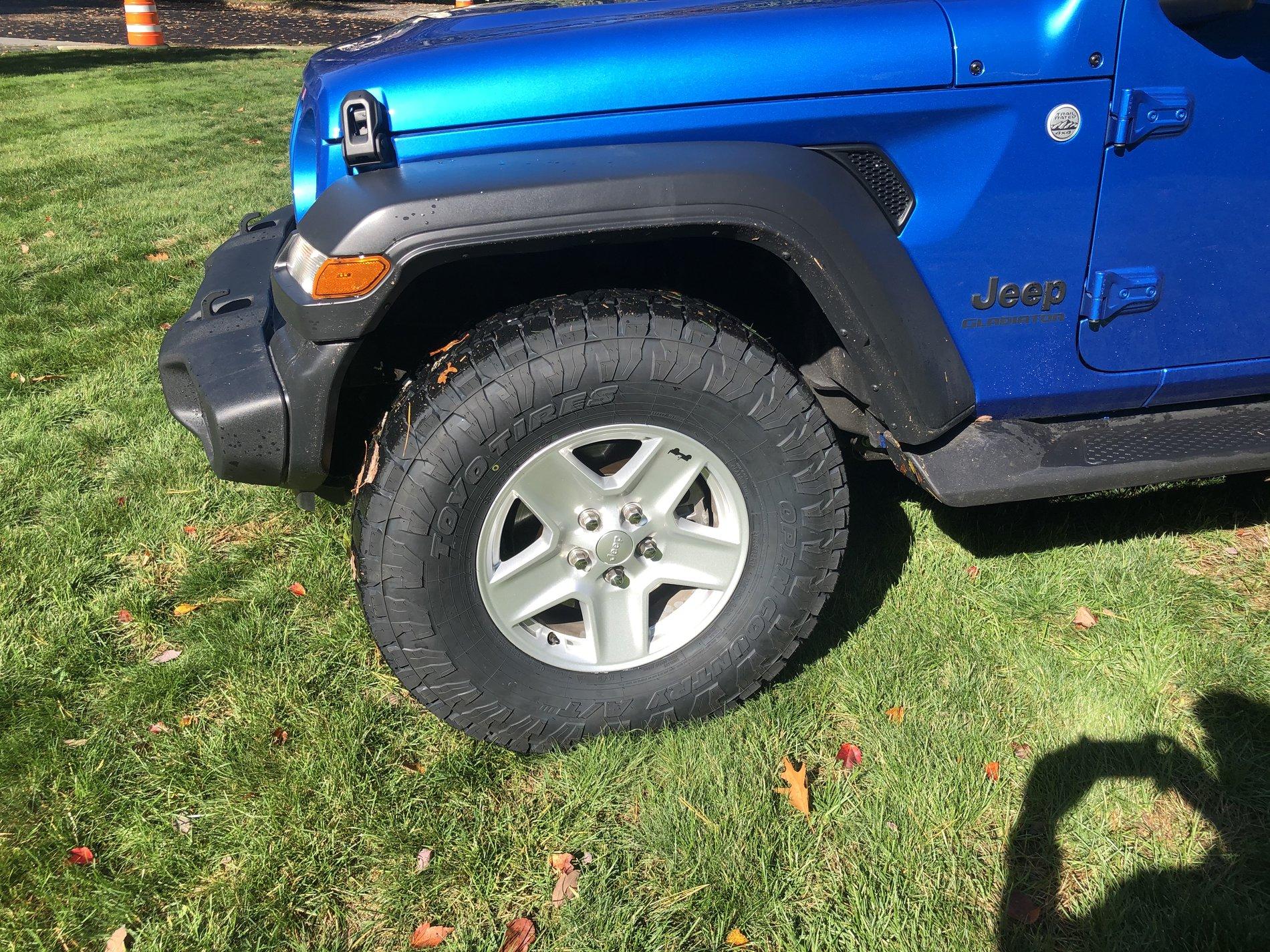 Jeep Gladiator Need advice - Best "upgraded" tire size on stock Sport S rims? 427E3B87-92F2-4064-889E-FACA8CBD40A6
