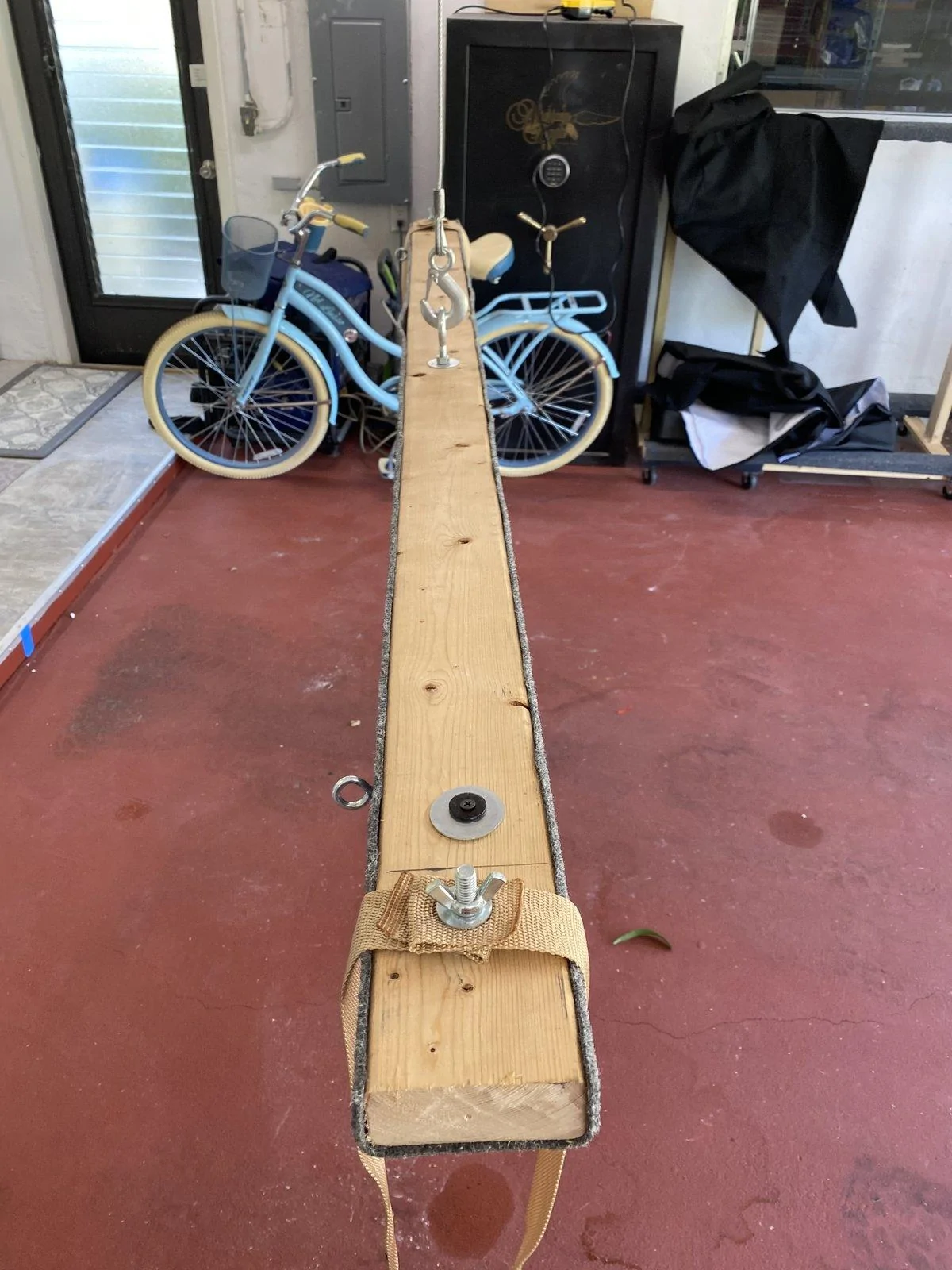 Jeep Gladiator My door and top storage DIY solutions.... cart and hoist. DD24C267-4D8D-42DC-BEA4-ED6D5F942A32