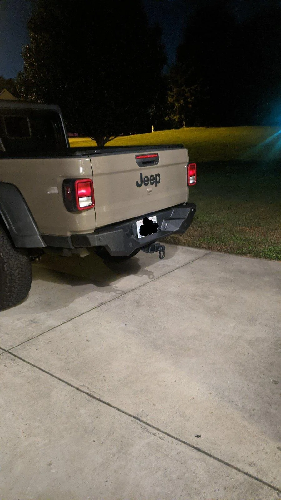 Jeep Gladiator Dv8 rear high clearance bumper PXL_20201018_020710086.NIGHT~2