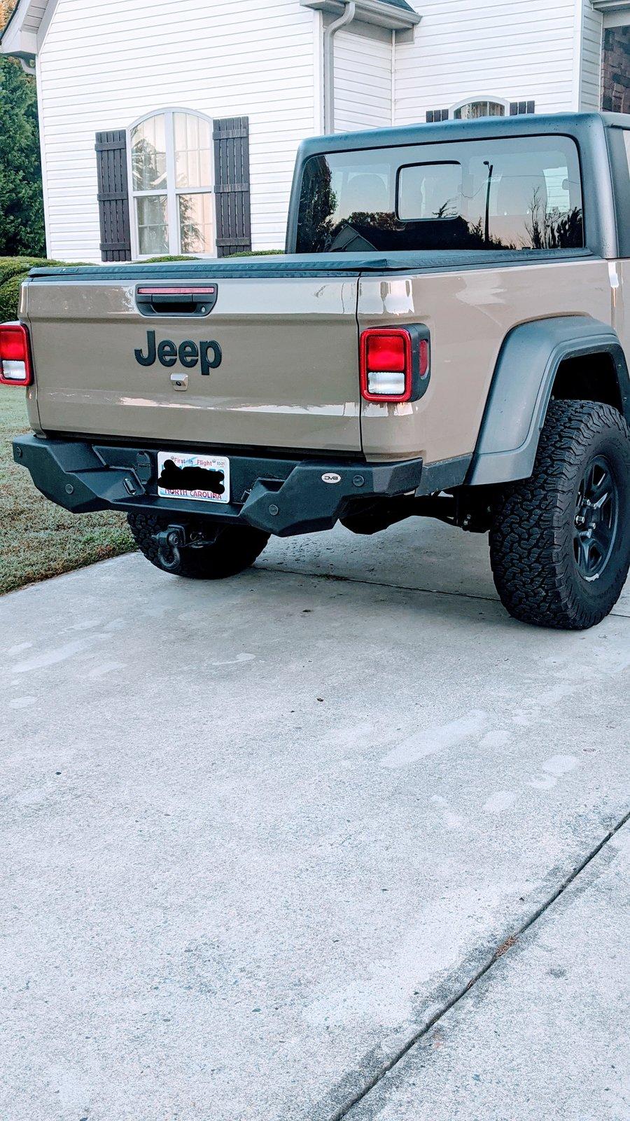 Jeep Gladiator Dv8 rear high clearance bumper PXL_20201018_114153231~3