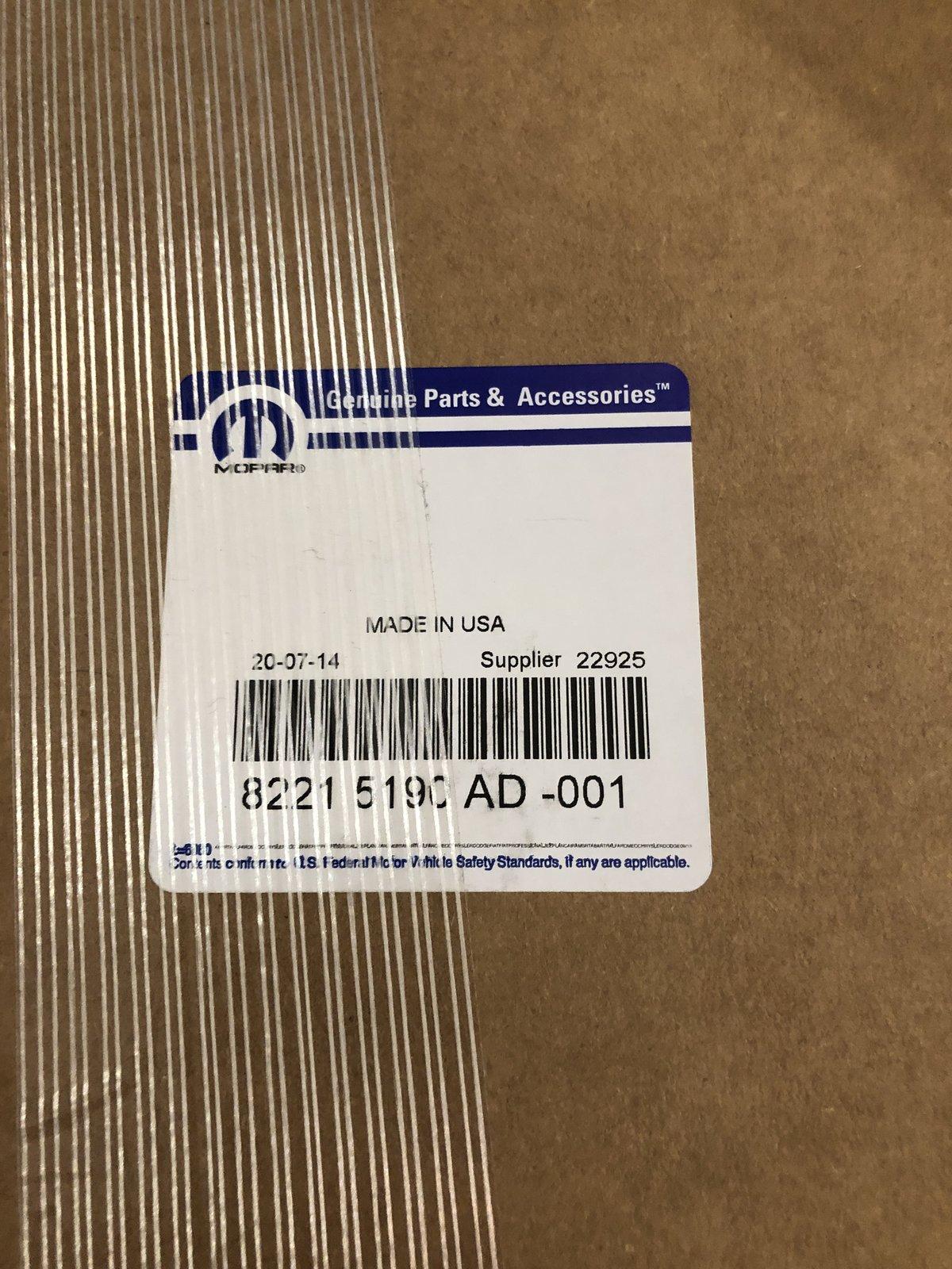 Jeep Gladiator Factory Aux Switches New In Box IMG_3458