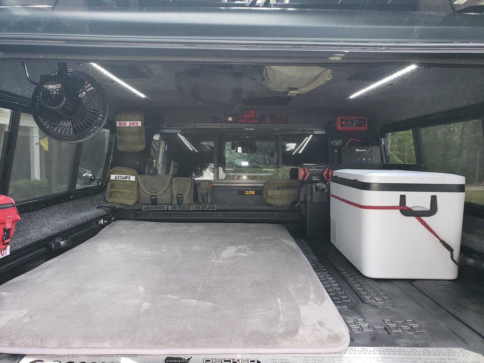 Jeep Gladiator Clyde gets organized with A.R.E. topper and Decked system 20201018_160548