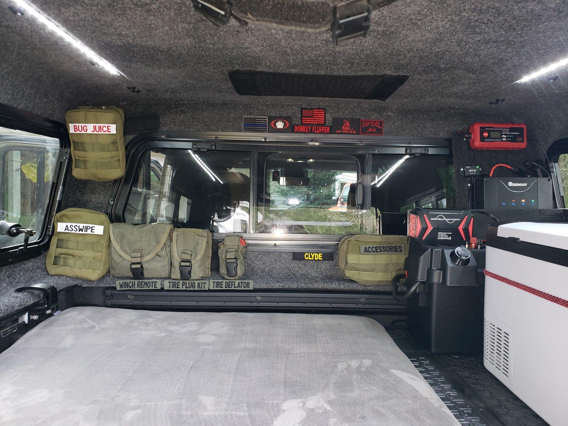 Jeep Gladiator Clyde gets organized with A.R.E. topper and Decked system 20201018_160555