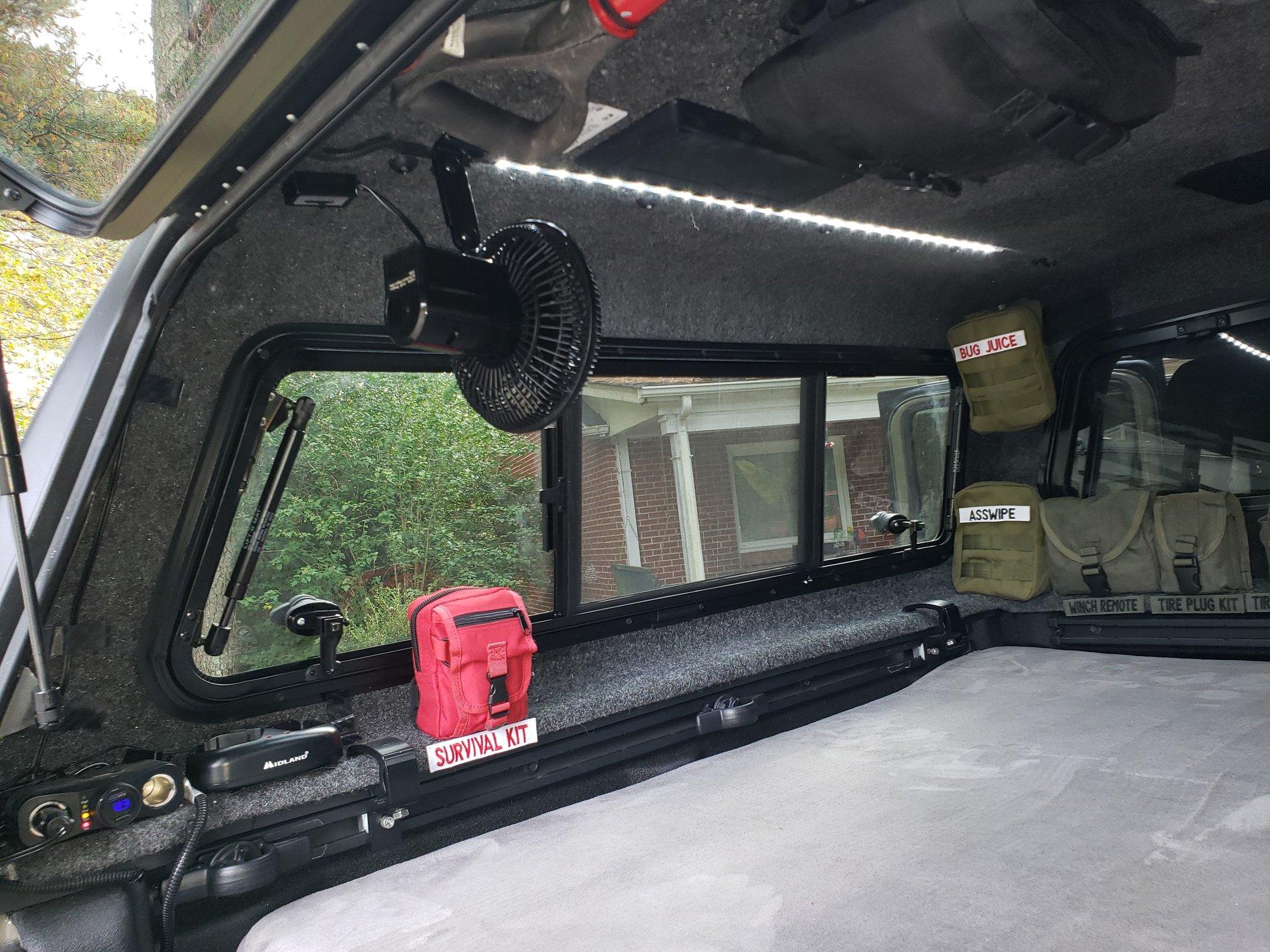 Jeep Gladiator Clyde gets organized with A.R.E. topper and Decked system 20201018_160636