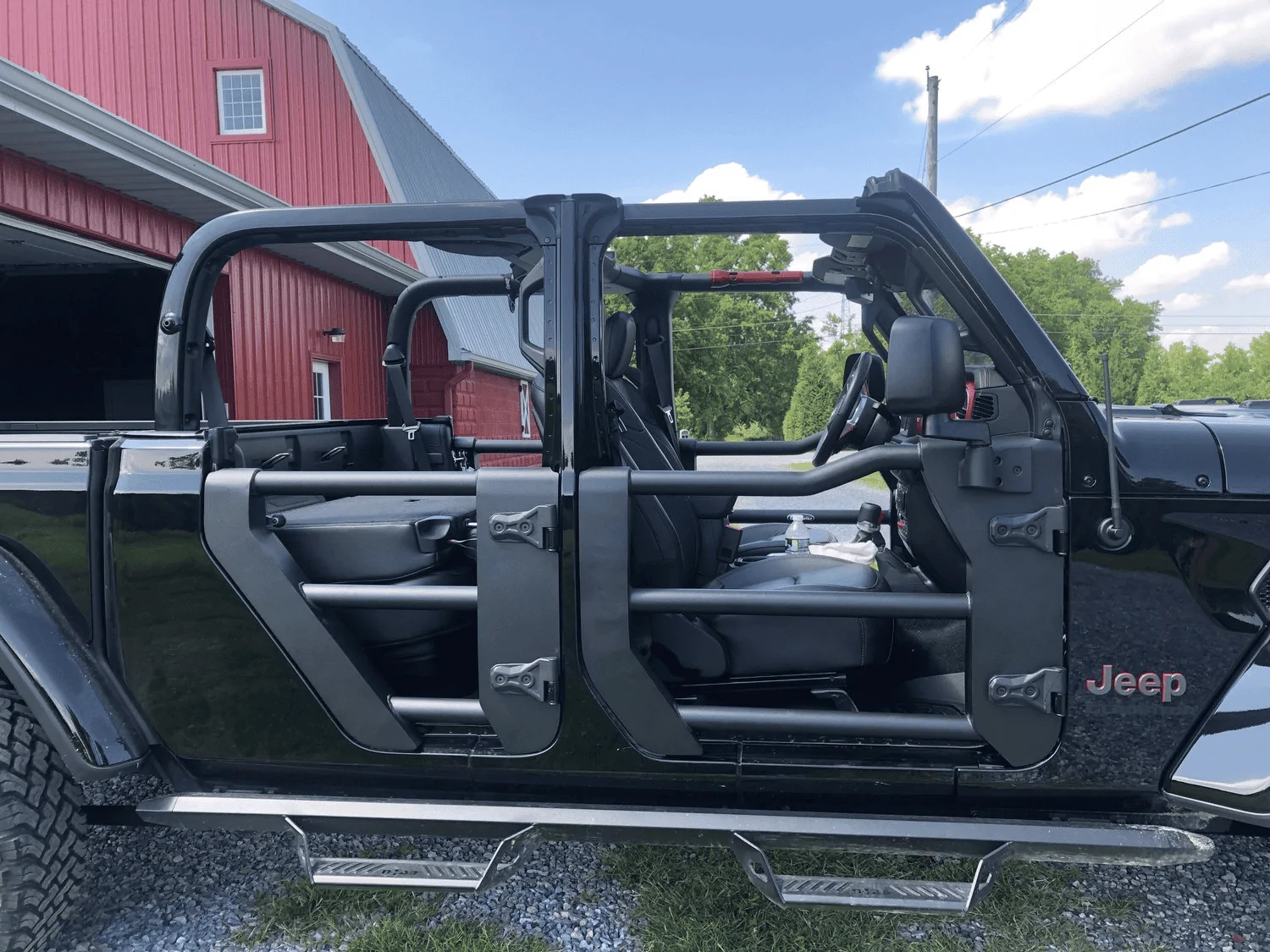 Jeep Gladiator JL New Option -- Dual Doors Option = Full Doors + Half Doors (w/ standard or premium uppers) 1603119609174