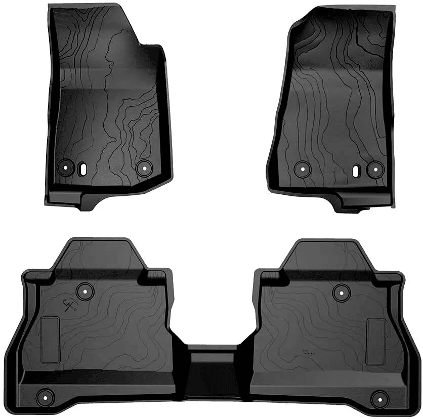 Jeep Gladiator Does anyone know where to buy slush mats with the BLACK jeep logo? 1603120144513