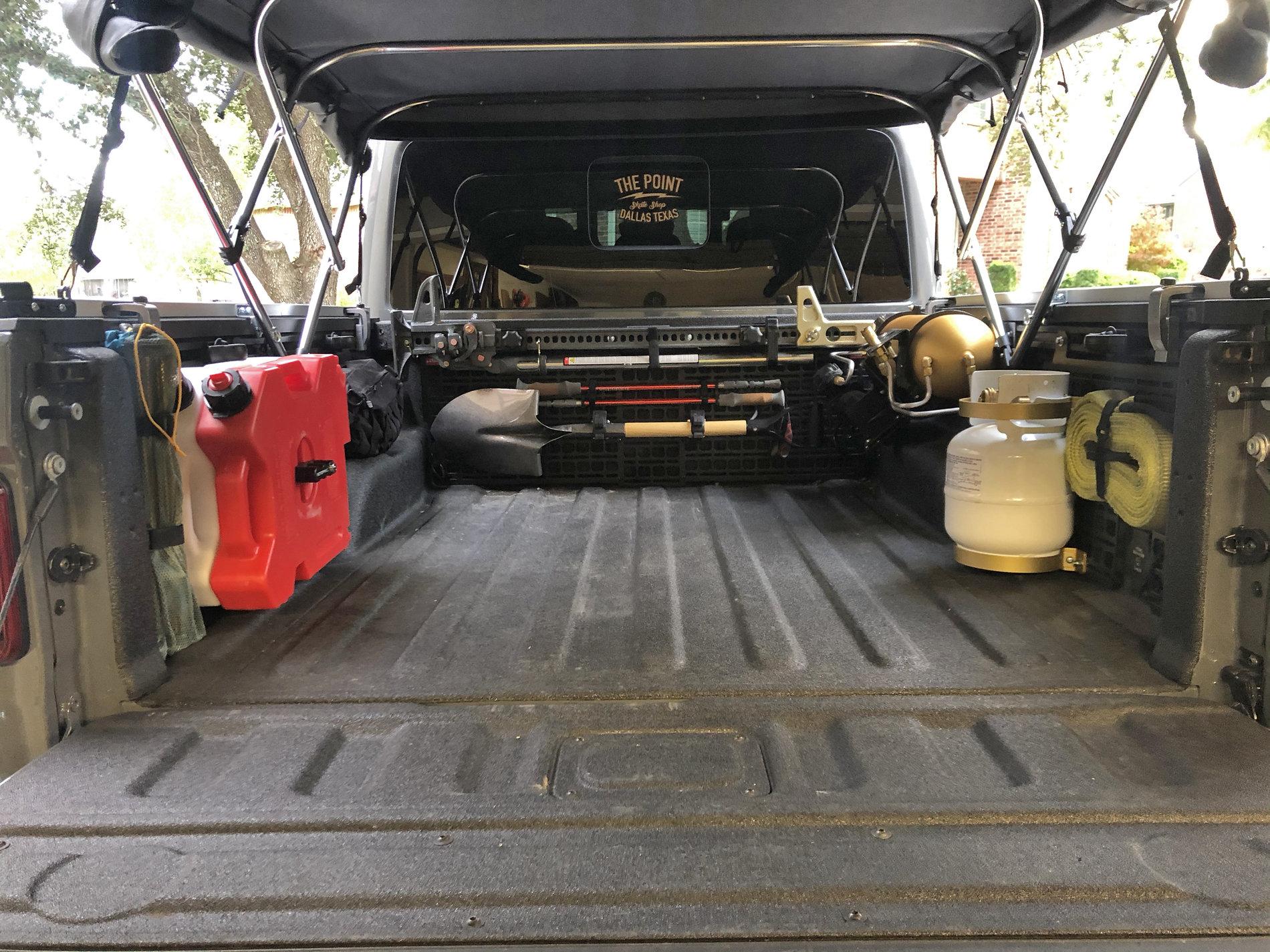 Jeep Gladiator Project “Fools Gold” bed