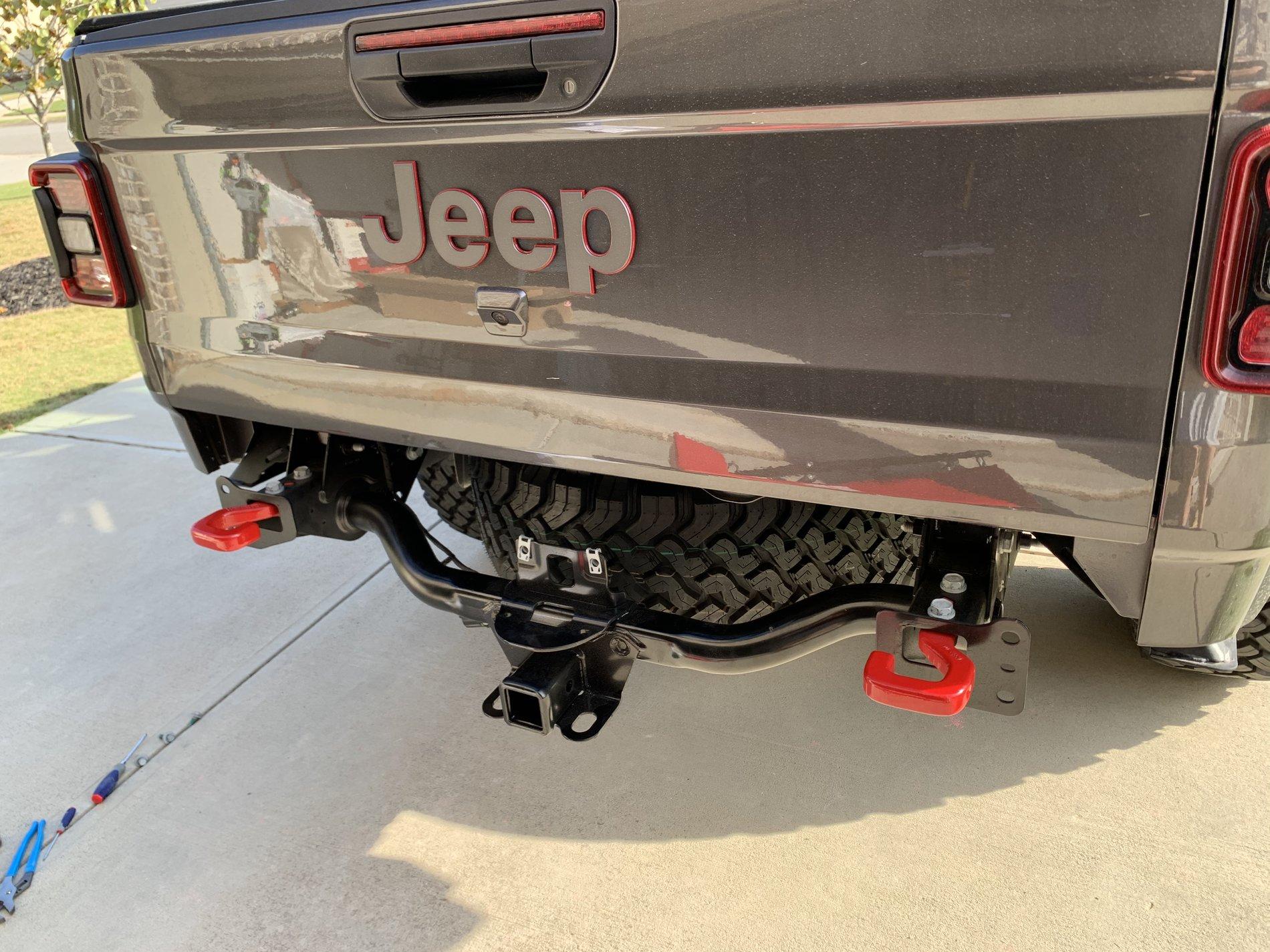 Jeep Gladiator Problem - installed the MOPAR Class IV receiver hitch on my Rubicon FDC44E74-7D1E-482D-9070-309B122DF271