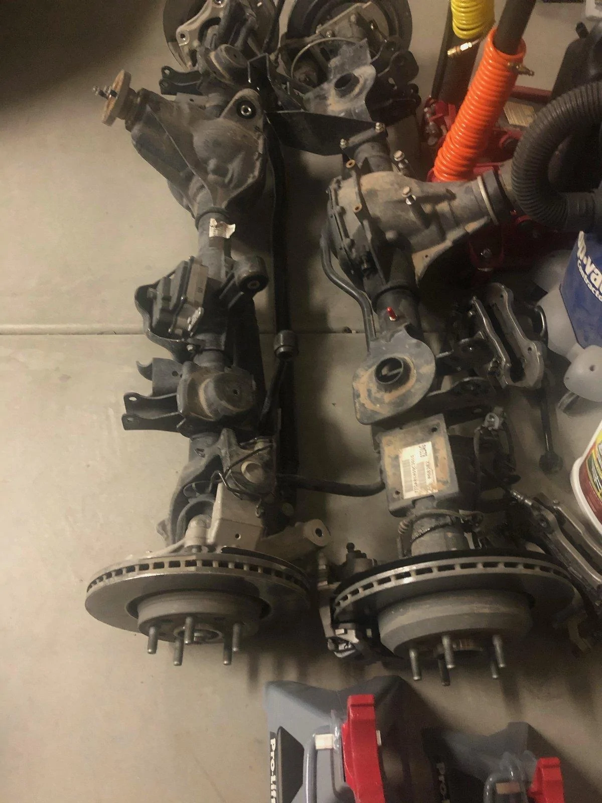 Jeep Gladiator Rubicon axle identification # IMG_6449