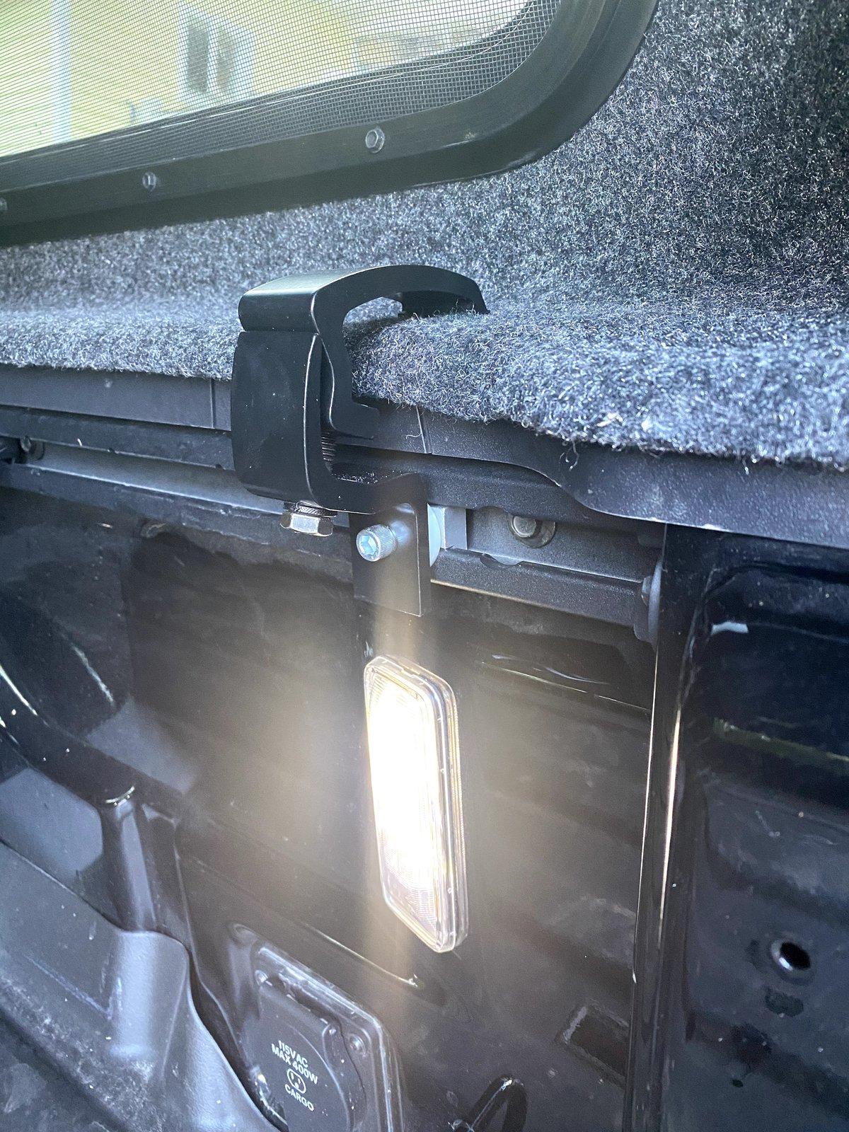 Jeep Gladiator My Black Overland with ARE CX cap with Yakima Rack. IMG_6860
