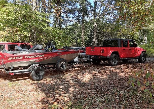 Jeep Gladiator What did you do WITH your Gladiator today? boataaa