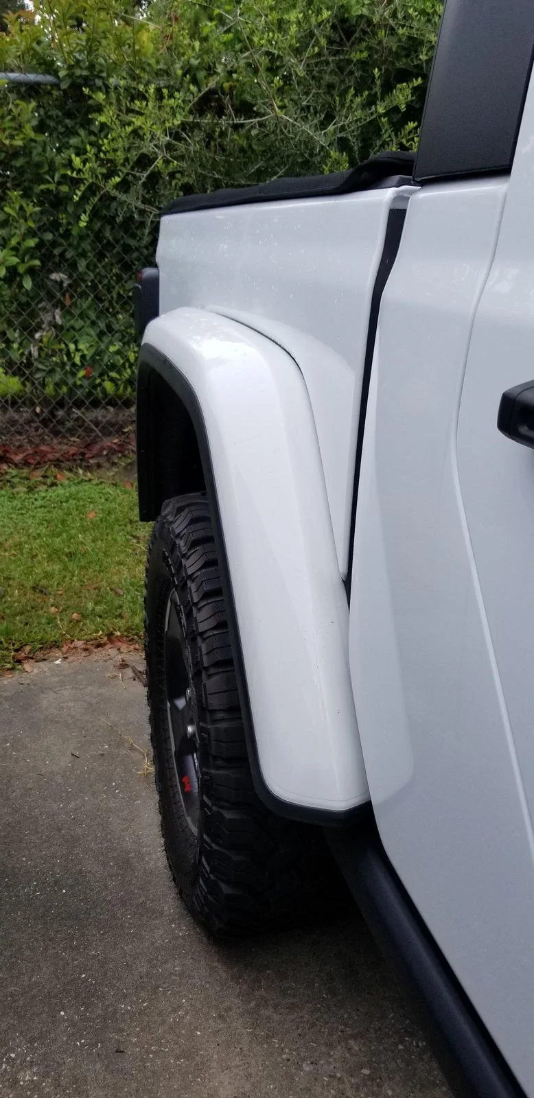 Jeep Gladiator Max Tow Fenders - this is what they look like 20200910_095339