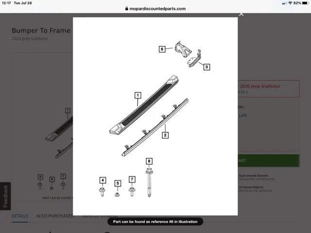Jeep Gladiator Installing Mopar Rear Bed Rock Rails on Overland and Sport Gladiators F486EA8E-7999-4CF2-91FE-6398C43217C2