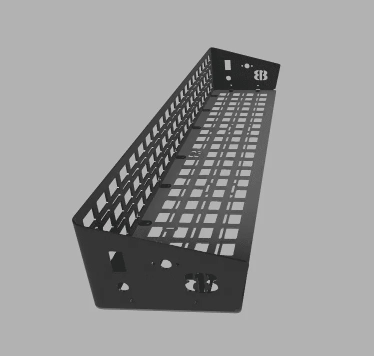 Jeep Gladiator Rear under seat storage box render3