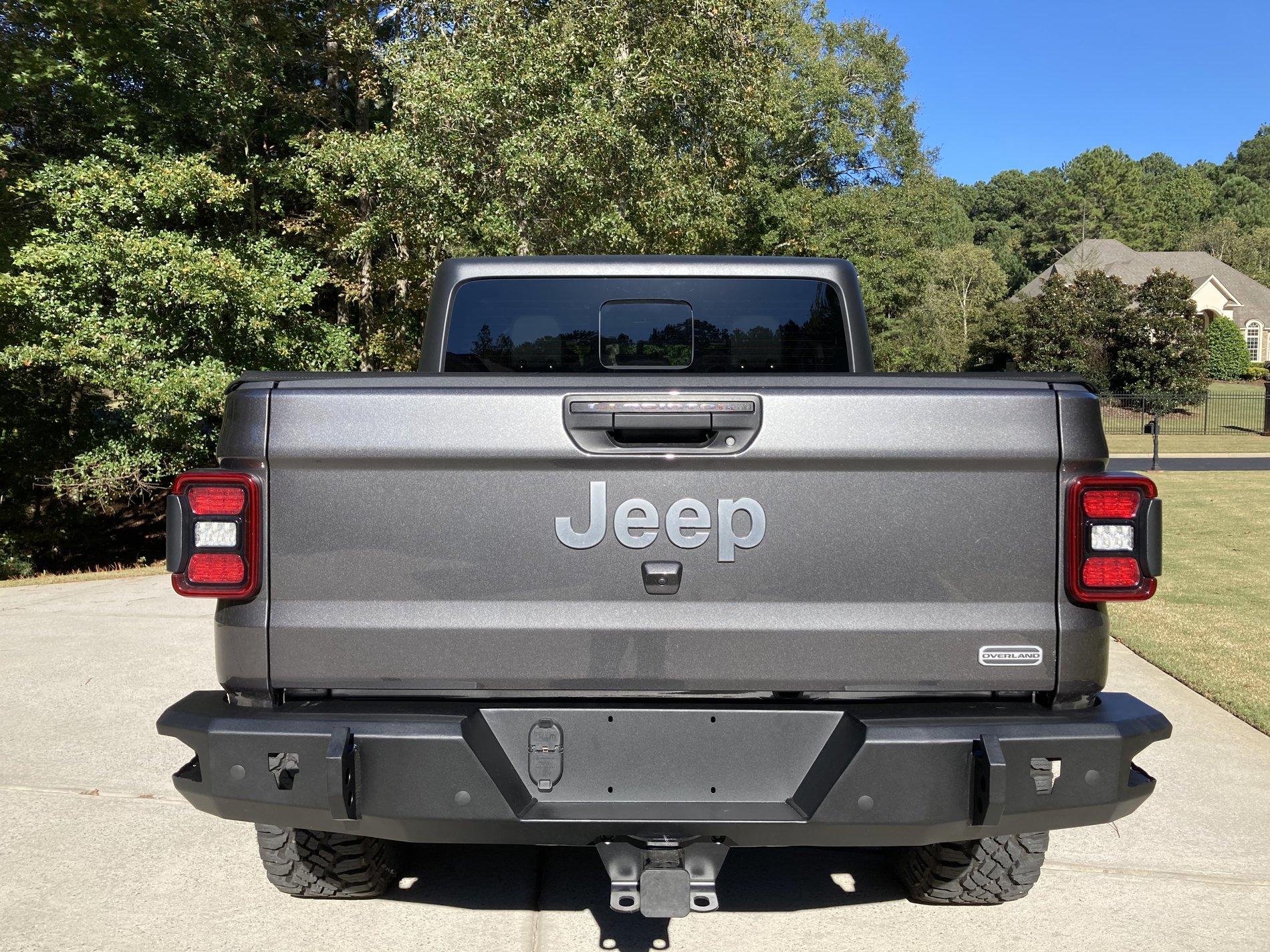 Jeep Gladiator Rugged Ridge HD Rear Bumper - Sliders Don't Fit FB1B35F2-2C68-44B9-B592-5299AE643B25