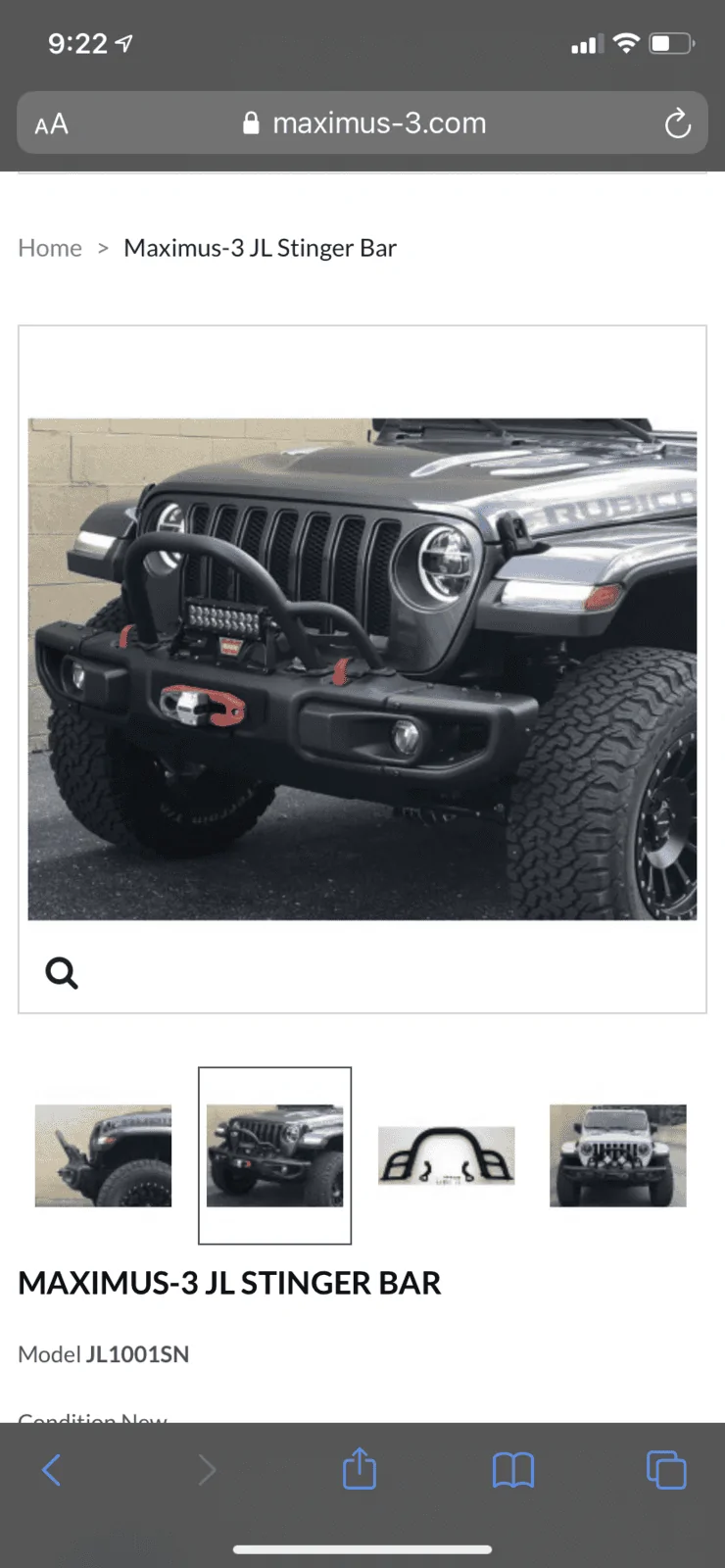 Jeep Gladiator Help me find a particular grille guard? 803F63E8-3D48-4FAE-81F2-829449E9FE2A