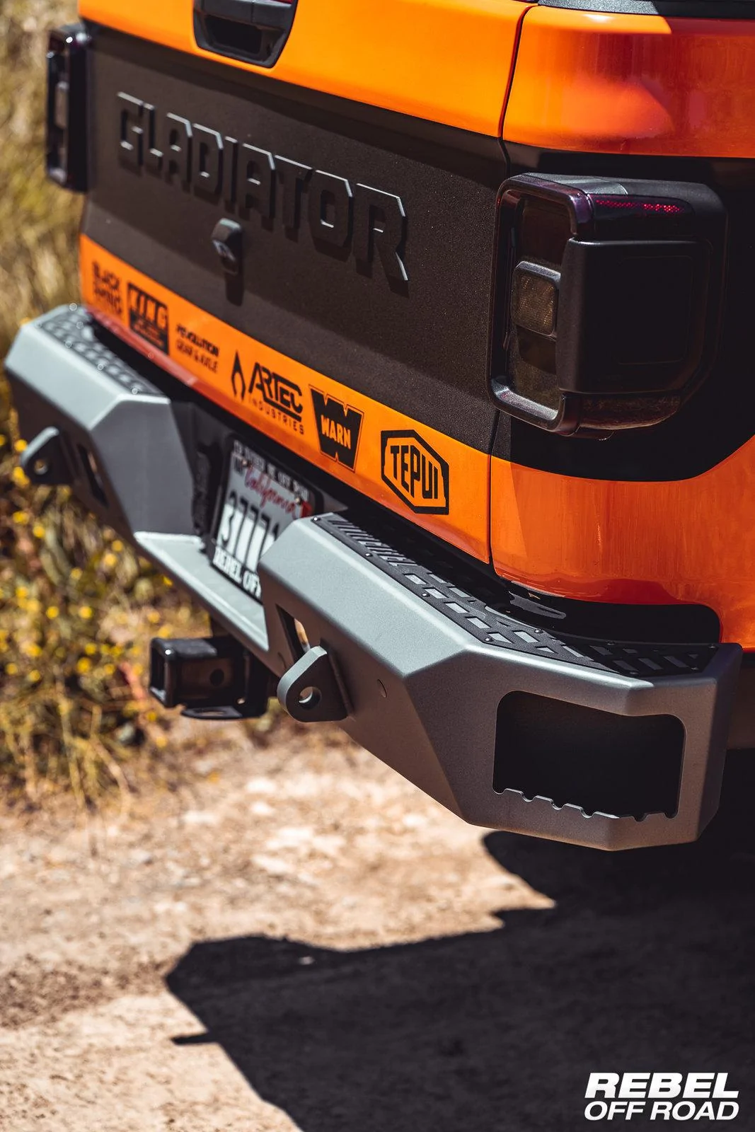 Jeep Gladiator Summit Series Rear Bumper For Jeep Gladiator - Rebel Off Road RebelOffRoad-09604
